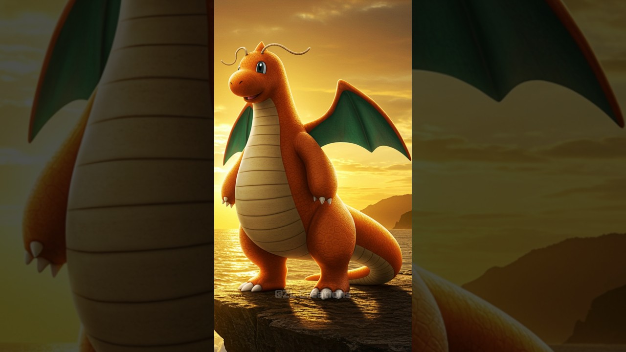 Realistic Dragon Evolution | Dratini to Dragonite!
