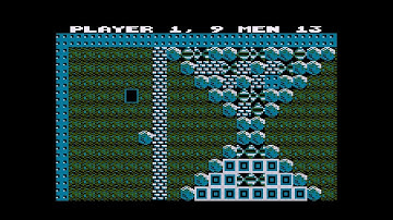 Atari Boulder Dash +3 (Adolf Mollnhuber). Cave 13