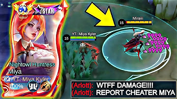 MIYA 1 HIT DELETE TUTORIAL BUILD 2025!🤔 (100% AUTO KILL.) Miya Best Build and Emblem 2025!!! - MLBB🔥
