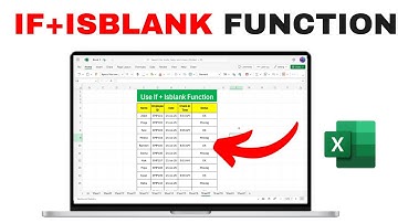How to Use IF with ISBLANK in Excel | Real-Life Attendance Tracker Example
