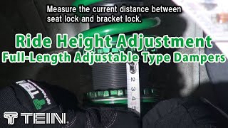 Ride Height Adjustment FullLength Adjustable Type Dampers