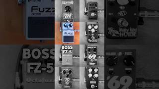 Fuzz Pedal Shootout Sola Sound Fuzz Box Vs Boss Fz-5 Vs Fulltone Octa Fuzz Vs 69 Fuzz Vs 70 Fuzz