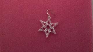 Bead A Snowflake Earring Video, Stop Action