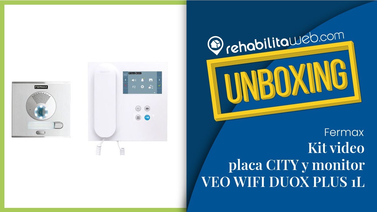 KIT Videoportero FERMAX 9471 VEO-XL WIFI DUOX PLUScolor 1 linea