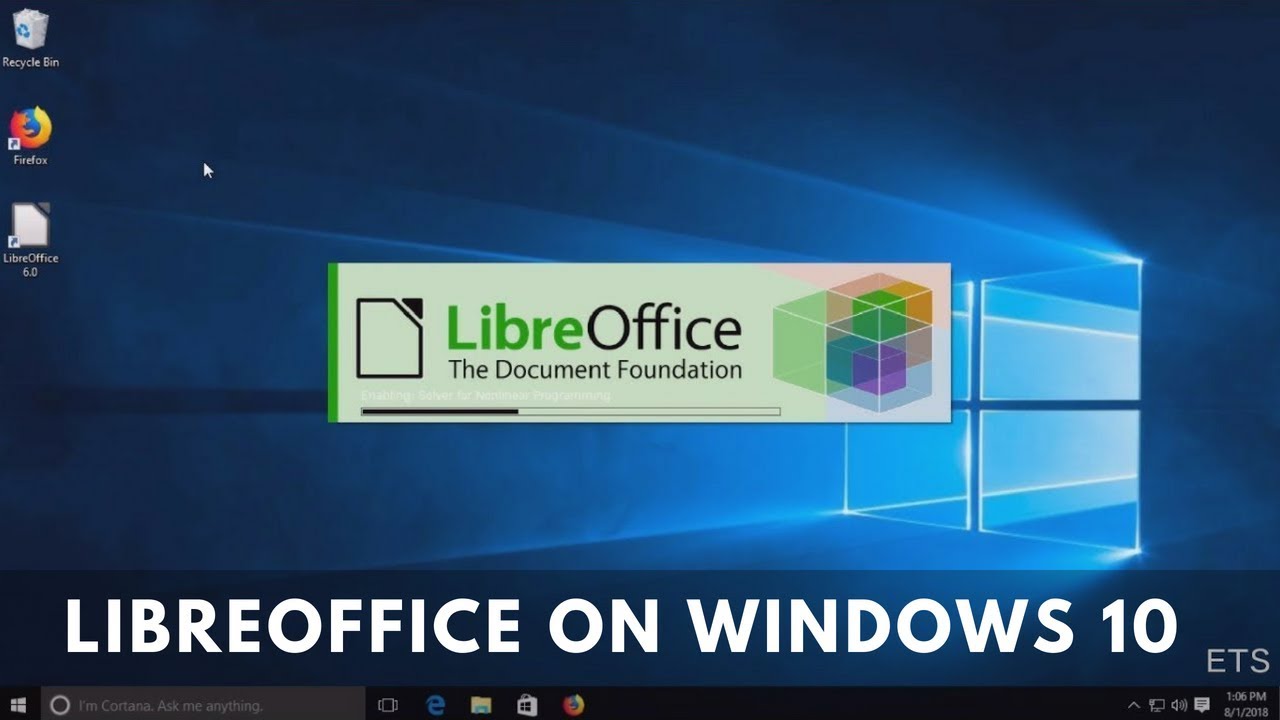 libreoffice for windows 10