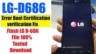 LG-D686 Error Boot Certification Verification | D686 Flash, Software Download screenshot 4