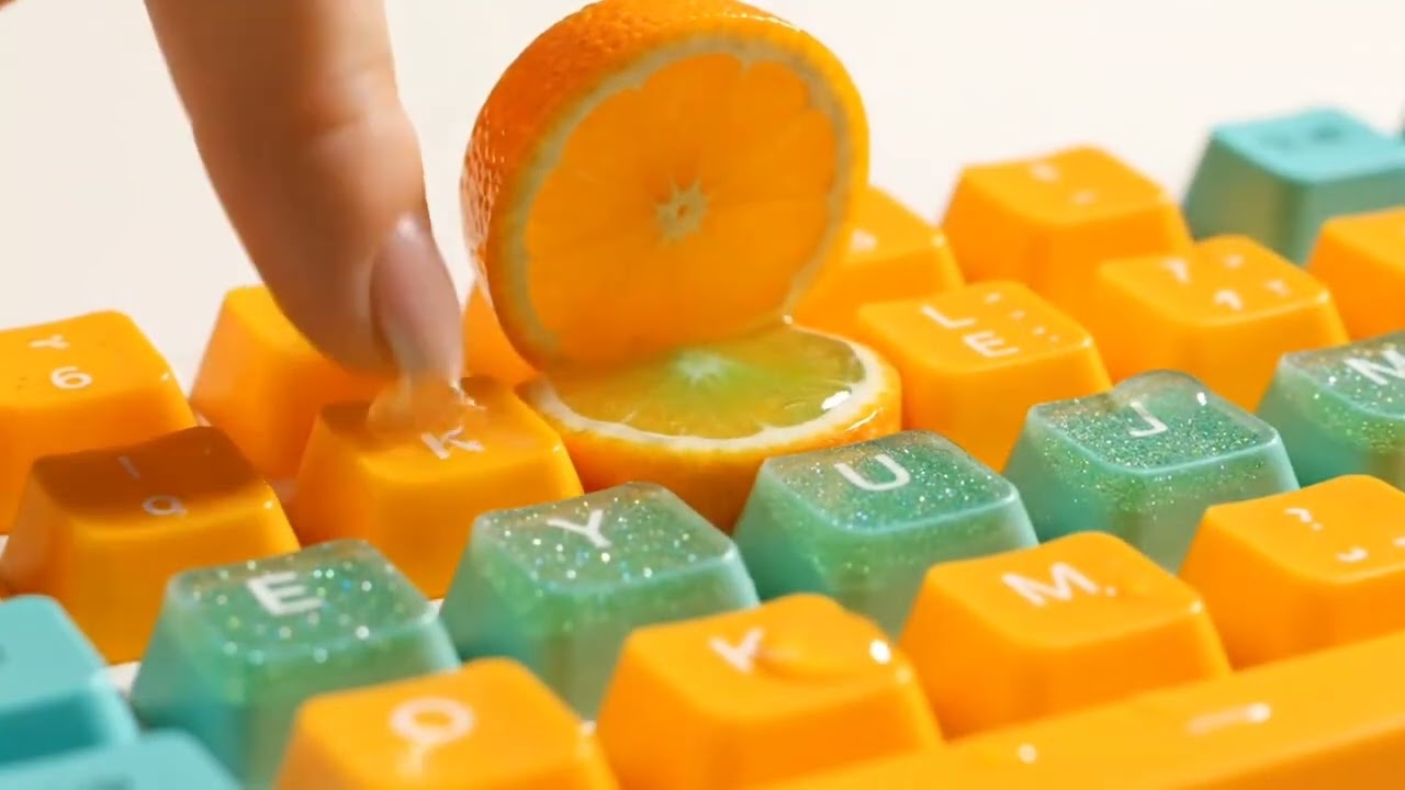 ASMR Underwater Fruit Waves 🌊🍓 | Surreal Ocean Fantasy & Slow Motion Diving | Ultra Relaxing 4K