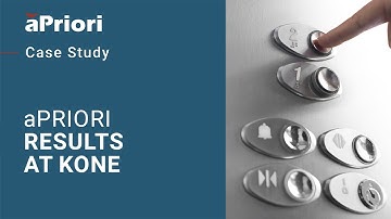 aPriori Results at KONE