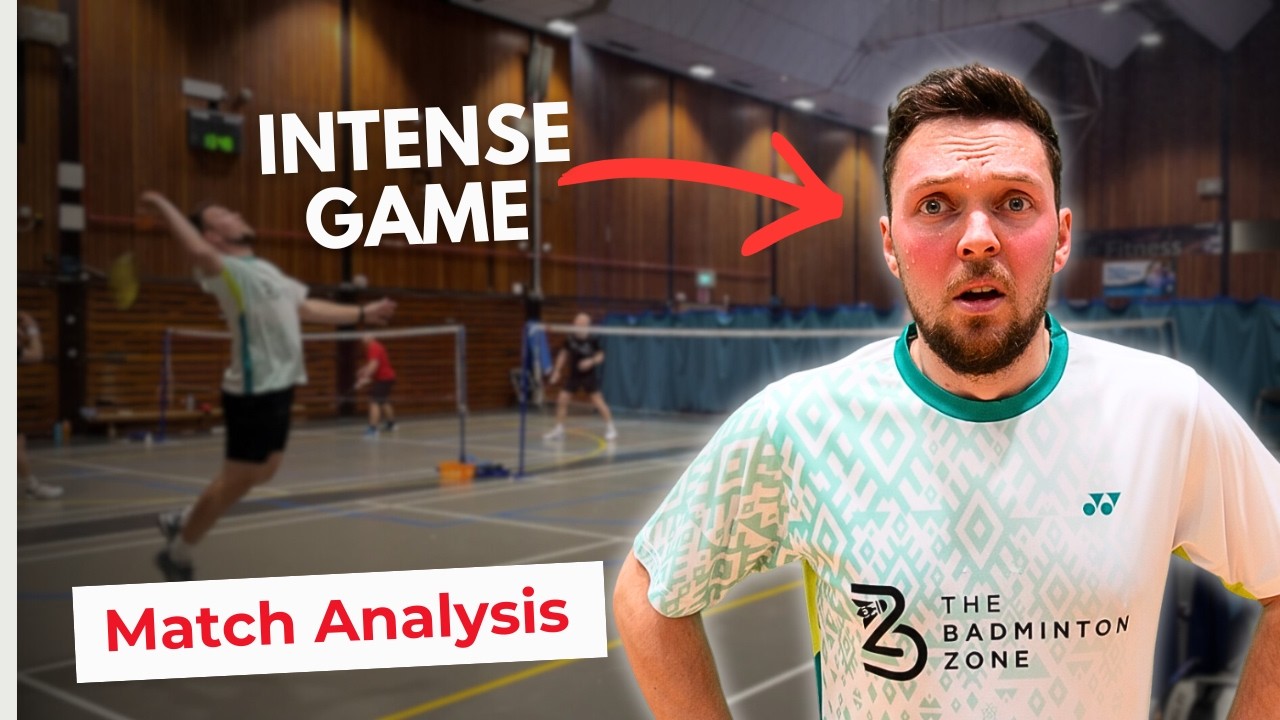 Выиграть этот одиночный матч по бадминтону было НЕПРОСТО… | Анализ матча