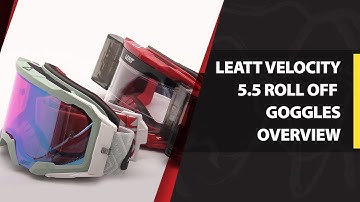 Leatt Velocity 5 5 Roll Off Goggles Overview