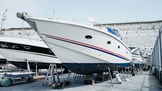 Large 3M Boat Wrap Project at Brighton Marina