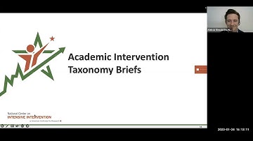 Designing Appropriate Academic Interventions Using the Taxonomy of Intervention Intensity