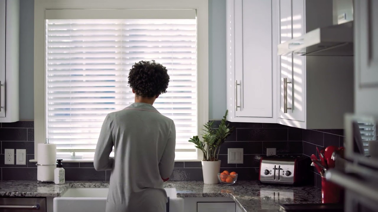 Serena Wood Blinds with Natural Light Optimization YouTube