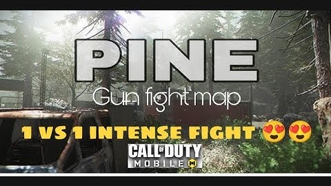 CODM pine map 1vs1 intese Fight gameplay
