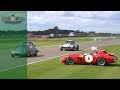 Rare Ferrari 250 GTO/64 crashes at Revival