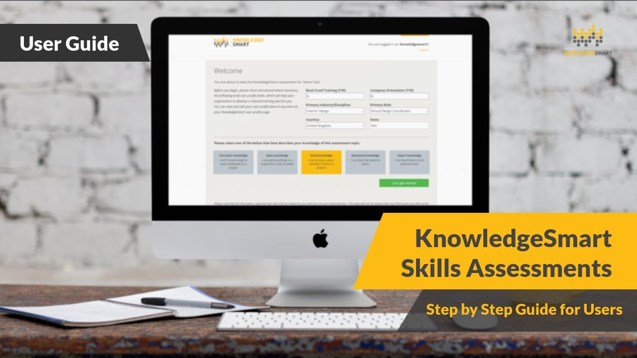 KnowledgeSmart Skills Assessments - Step by Step Guide For Users