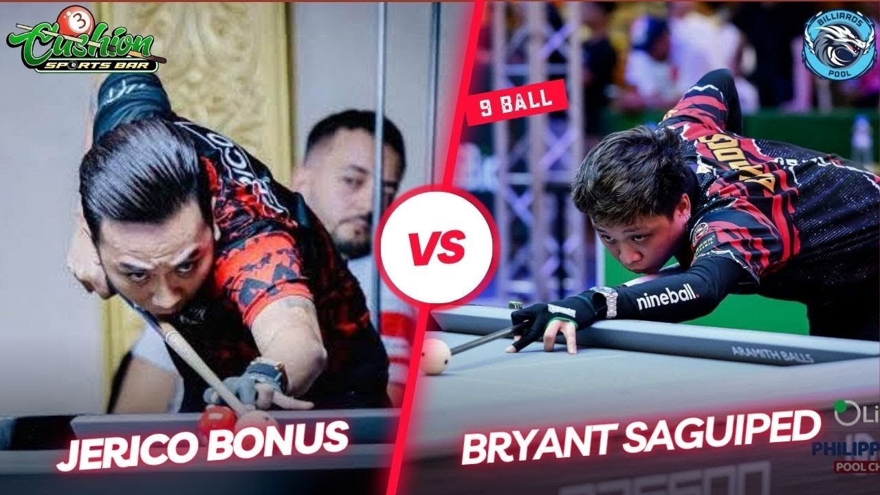 BILLIARDS | JERICO BONUS VS BRYANT SAGUIPED | RACE 19