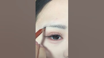 Detailed eyebrow tutorial#Eyebrows#Teach you to draw eyebrows#Wild Eyebrow Tutorial