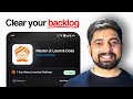 How to handle study backlog - for college students