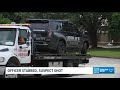 Officer stabbed, suspect shot in DeKalb County