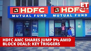 HDFC AMC Shares Jump 9% After ABRDN Investments Sells Stakes | Stock Market News | ET Now