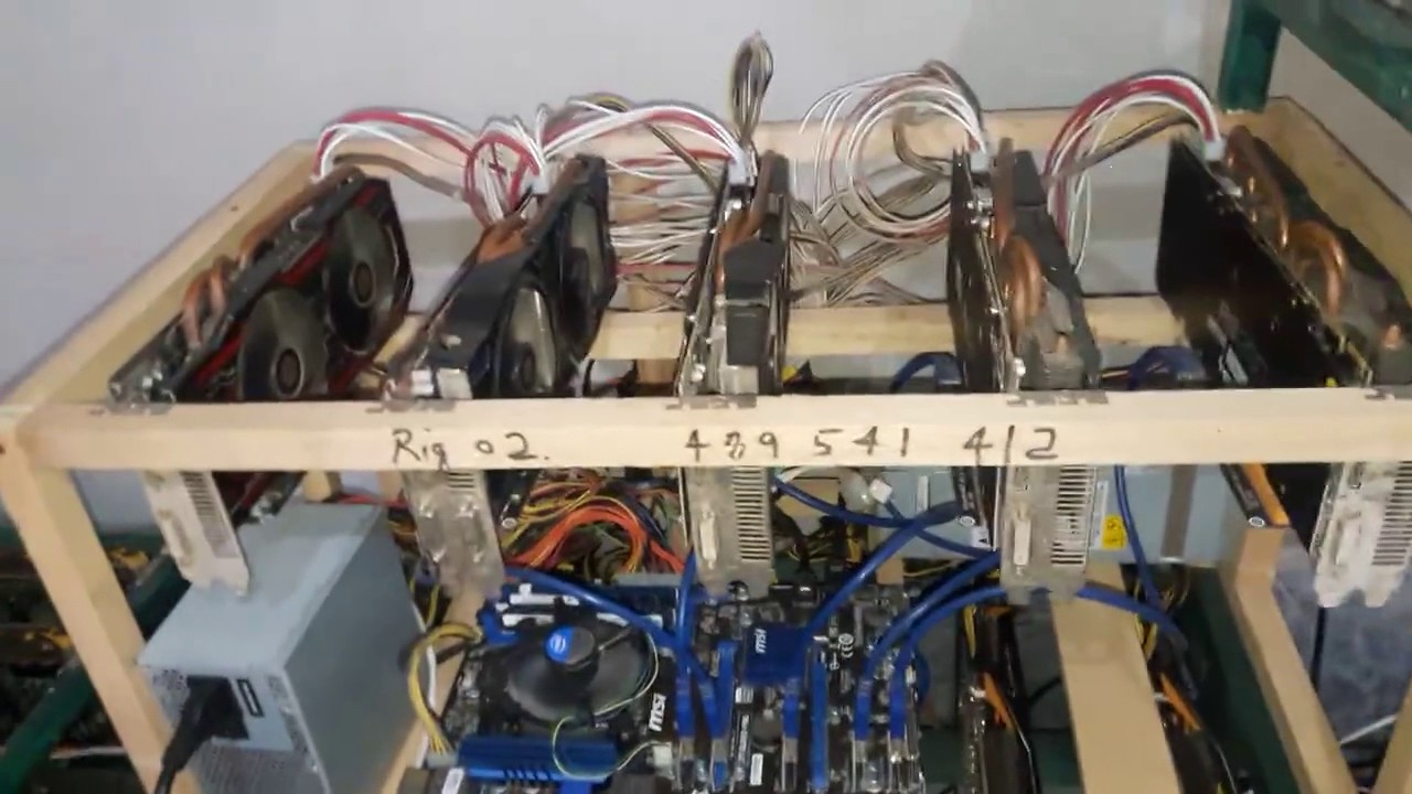 How Crypto mining farm and Gpu Minning Rigs works - YouTube