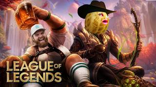 TheBurntPeanut Tried TEAMFIGHTING for the FIRST TIME w/ HutchMF | League of Legends