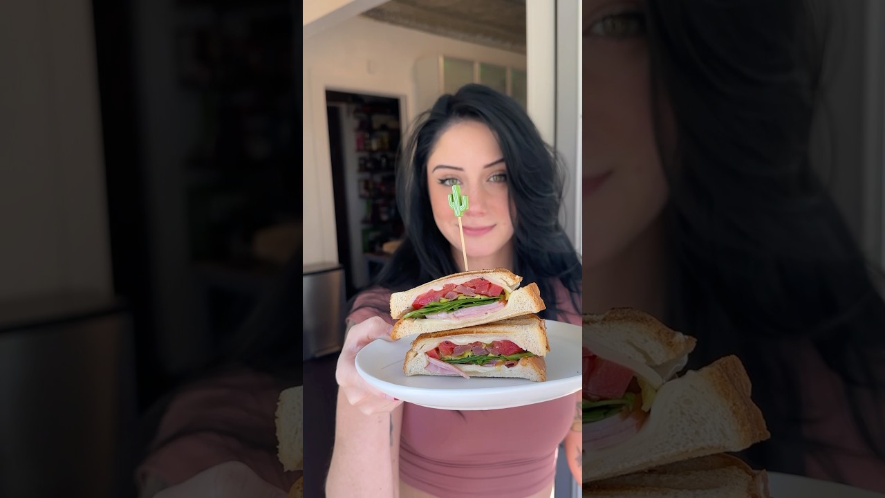 Ham and Swiss Panini! 