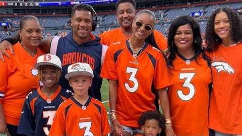 Ciara,  Russell Wilson and family spotted at Broncos first preseason game vs the Cowboys