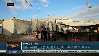 Palestine: 42,000 displaced in West Bank's worst forced displacement since 1967