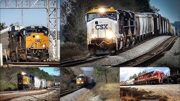 2022 Railfaning in South GA Fitzgerald Subdivision.(Fitzgerald,Hatley,cordele,Rebecca,Vienna,)