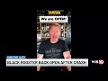Black Rooster reopens after high-speed crash