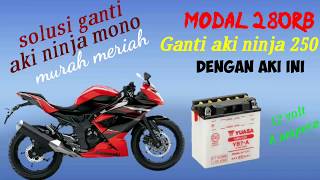 Proses Pemasangan Aki MotoBatt di Ninja r #14