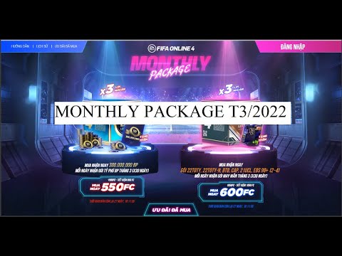 MONTHLY PACKAGE T3/2022 – SIÊU LỢI NHUẬN BP TRẮNG | FIFA Online 4