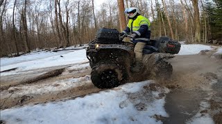 Большая покатушка Yamaha Grizzly, РМ-650 2, Стелс Леопард, Stels 500H