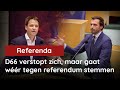 Botsing! D66 vindt bevolking te dom voor referenda (Thierry Baudet vs D66)