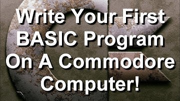 WRITE YOUR FIRST BASIC PROGRAM ON A COMMODORE COMPUTER 5 VIC-20 C64 C128 PET C16 +4 - Episode 2494