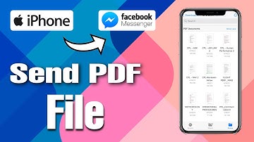 How To Send PDF File On Facebook Messenger (Step By Step)