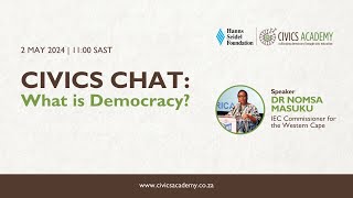 Civics Chat: What is Democracy?