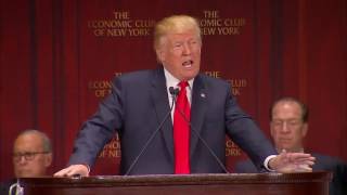 FULL EVENT (9/15/2016): Donald Trump & Mike Pence Speech at the Economic Club of New York