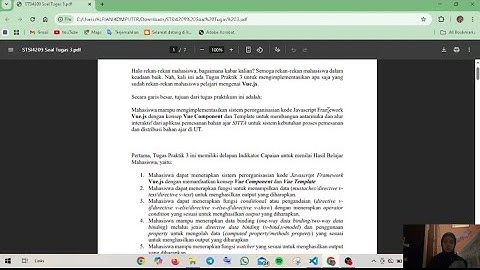 Tugas 3 Pemrograman Berbasis Web Universitas Terbuka