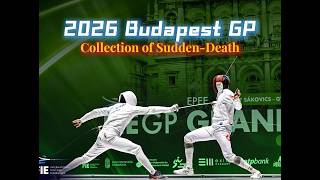 2026 Budapest FIE GP, every points of sudden-death