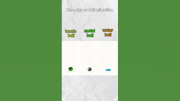 three different types of ball animation | bouncing ball animation #tutorial #animation #flipaclip