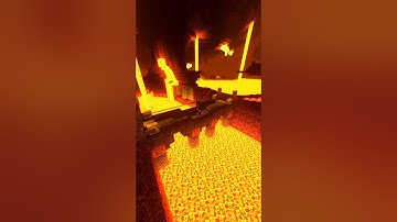 Minecraft nether bridge #minecraft #minecraftshorts #shorts