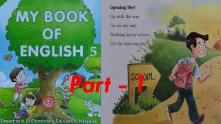 Chapter 1 - opening day ( class 5 , my English book) 