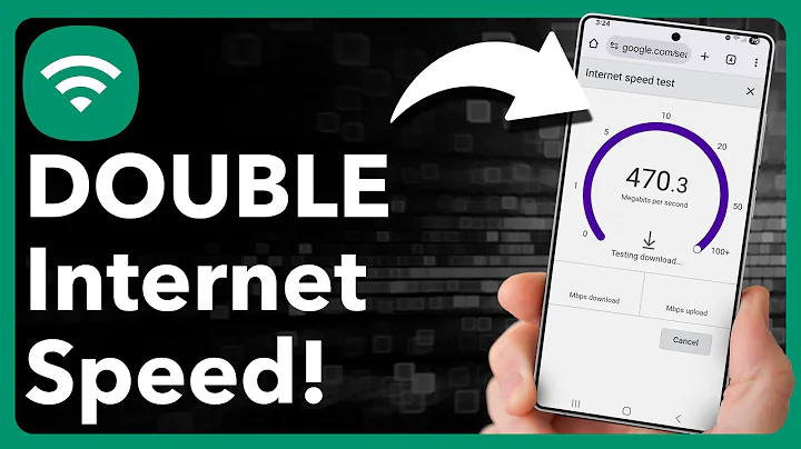 turn on this setting to DOUBLE your android phone's internet speed
