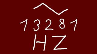 13281 hz triangle