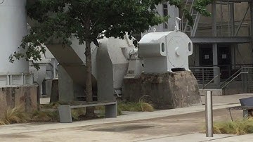 2017 iPhone Video of Seaholm (Former Austin Energy Power Plant) District Austin, Texas, USA