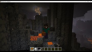 What happens when you make a snow golem in the nether?