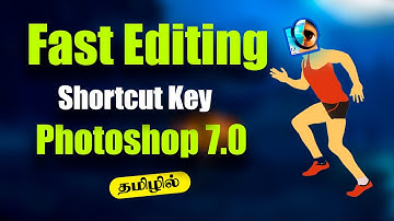 Fast Editing Shortcut Photoshop 7.0  Tamil - இந்திரா புகைப்படக் கலைக்கூடம்